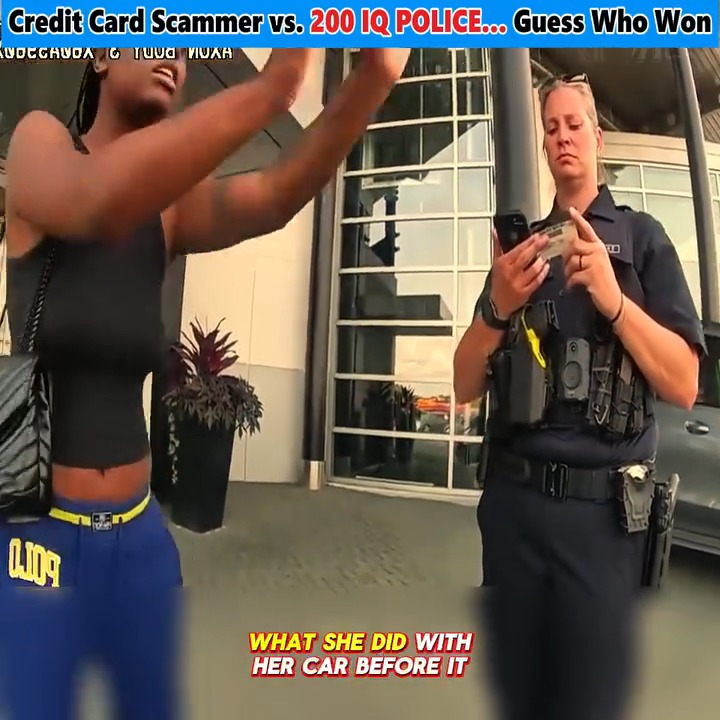 Credit Card Scammer vs IQ POLICE Guess Who Won V2110 019 Part 2