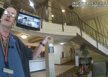 Man Gets Busted Hiding in Hotel After Fleeing Traffic Stop V0310 049 Part 2