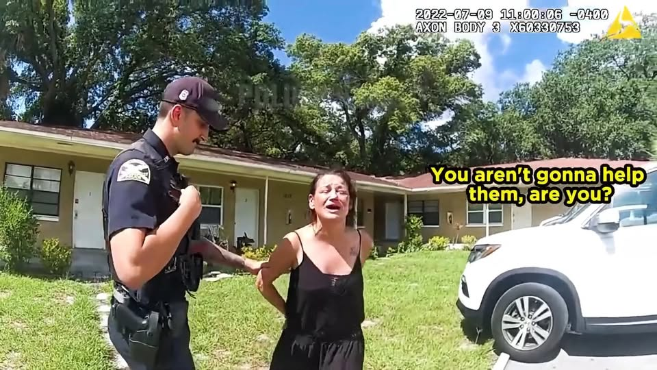 Cops Rescue Kids Yelling Help! Moving Car V2210 018 Part 2