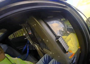 Drunk Man Decides to Ram Into Police Car to Escape, Doesn End Well V2210 023 Part 2