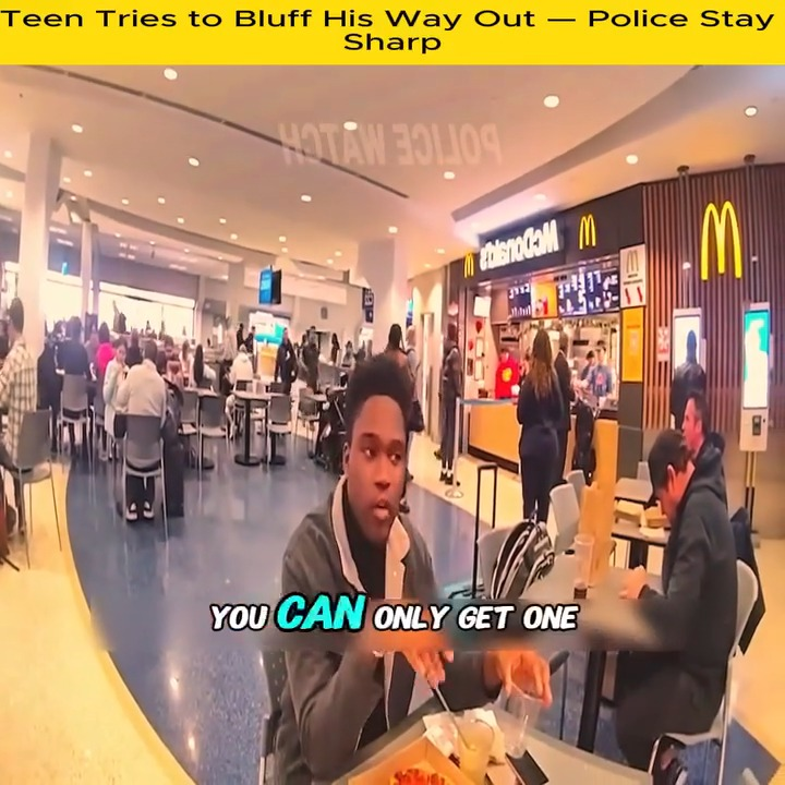 Teen Tries to Bluff His Way Out Police Stay Sharp V2110 042 Part 2
