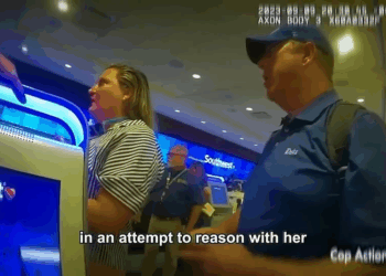 Monster Karen Turns Airport into Deadly War Zone, Whole Airport Came in Action to Shut Her Down V1709 016 Part 2