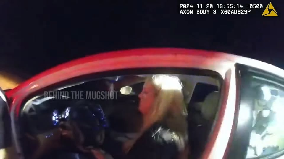 Mom Jumps Hides in Backseat, Then Throws Tantrum Like Toddler! V0910 043 Part 2