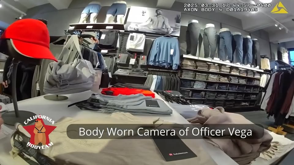 Belligerent Women Caught Shoplifting Lululemon V1310 011 Part 2