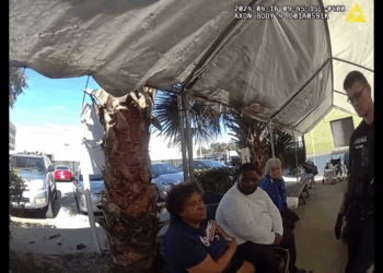 Senior Citizen Thinks She Can Disobey Police Without Consequences V0910 047 Part 2