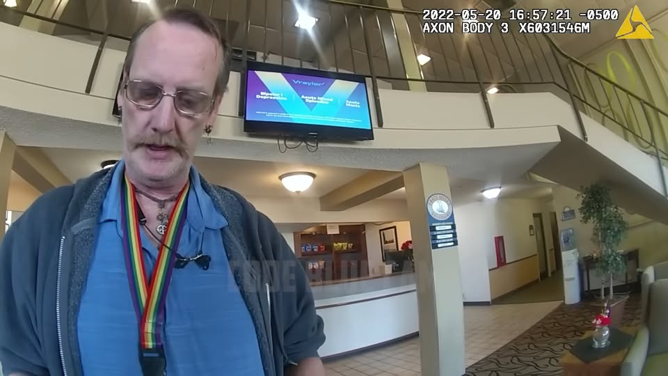 Man Gets Busted Hiding in Hotel After Fleeing Traffic Stop V1310 049 Part 2