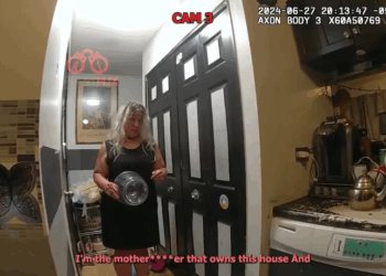 Drunk Disaster Tries to Seduce EVERY Cop on Duty V0310 014 Part 2