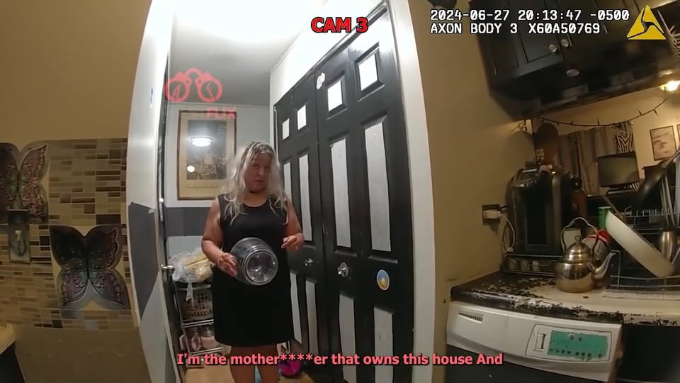 Drunk Disaster Tries to Seduce EVERY Cop on Duty V0310 014 Part 2