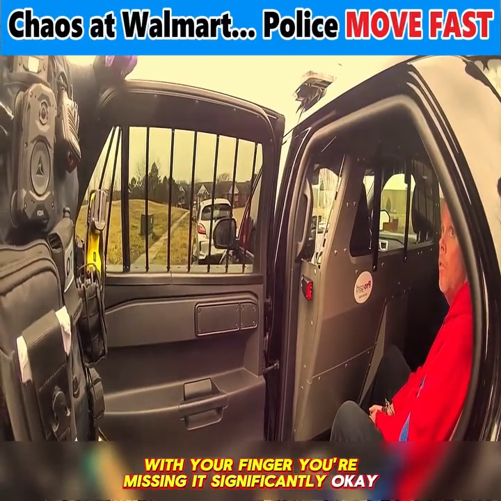 Chaos at Walmart Police MOVE FAST V2110 028 Part 2