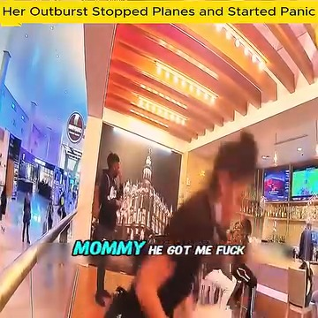 Her Outburst Stopped Planes Started Panic V0911 001