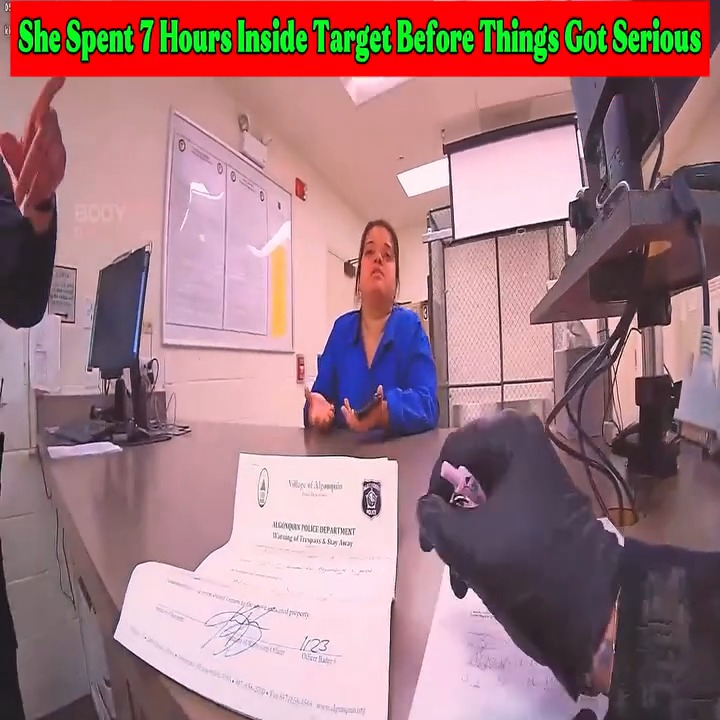 She Spent Hours Inside Target Before Things Got Serious V0911 029 SUV