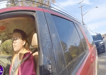 She Thought Daddy Badge Would Save Her Turns Out, It Didn t! V0911 025 SUV