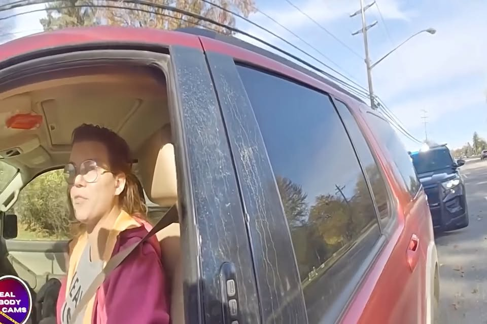 She Thought Daddy Badge Would Save Her Turns Out, It Didn t! V0911 025 SUV