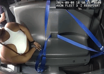 Pregnant Car Thief Caught Sneaking Out of Hooters V0611 012 Part 2  SUV