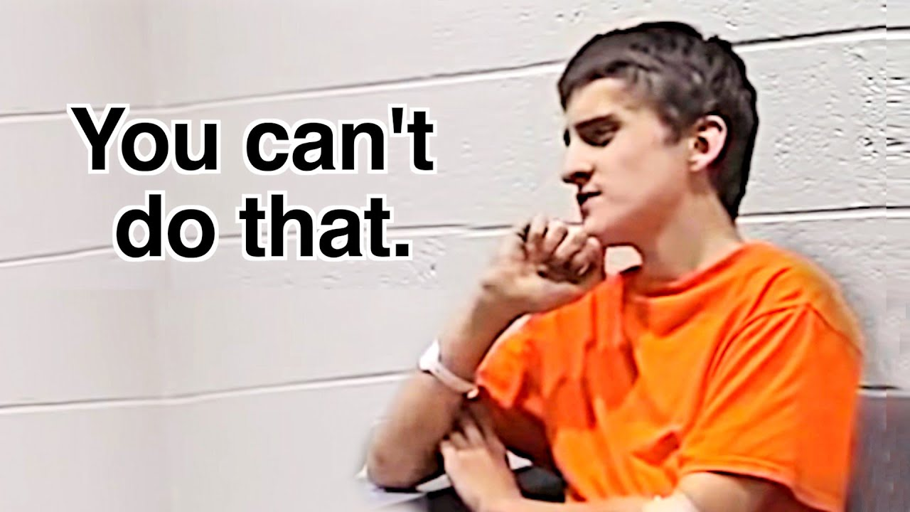 A Killer Teen Realizes He’s Been Arrested