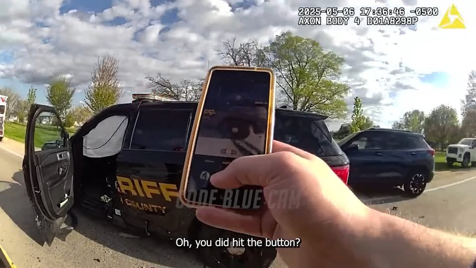 How Cop Cheated Death in Horrific Car Crash V2111 012 U.S.