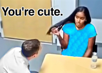 A Suspect Tries To Flirt Herself Out Of Murder