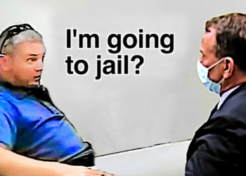 When Evil Cops Realize They’ve Been Arrested