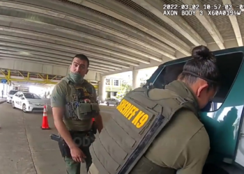 Airport Menace Steals, Attacks, Plays Victim V0612 023 Part 2