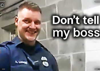 A Racist Cop Doesn’t Realize He’s Being Recorded