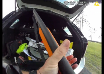 Suspect Mag Dumped After Charging Cop V0212 029