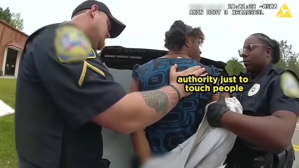 Church Chaos Woman Kicks, Screams as Cops Drag Her Out Mid Prayer V2911 049 San Francisco