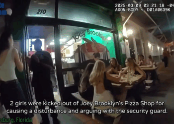 Florida Girl Busted Trespassing St. Petersburg, Florida March V2911 033 California