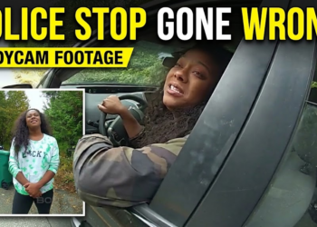 The Moment She Realizes the Police Aren’t Buying Her Lies