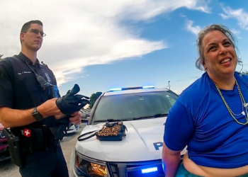 Woman’s Bad Boys Cover Song Doesn’t Seem to Impress Officers