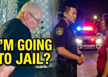 Moment Retired Cop Realizes His Life Is Over