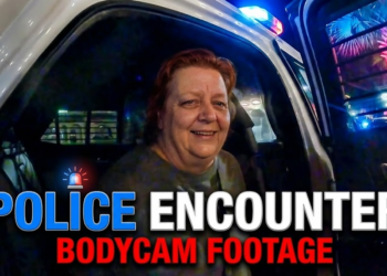 Woman Throws Chair at Cop, Ends Badly