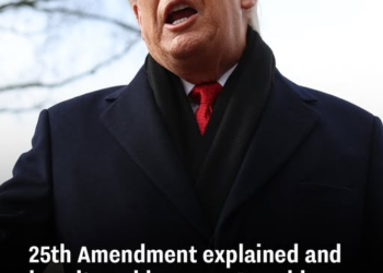 25th Amendment explained and how it could remove Donald Trump from office