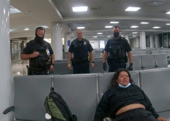 What Happens When A Fake Cop Tries To Fight A Flight Attendant