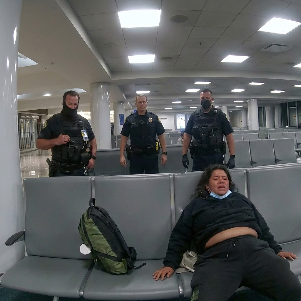 What Happens When A Fake Cop Tries To Fight A Flight Attendant