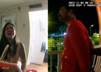 Drunk Firefighter’s Domestic Dispute with Spouse Quickly Turns Wild and Disgusting