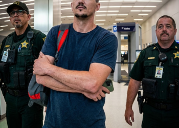 What Happens When A Drunk Passenger Meets A No Non Sense Cop At The Airport