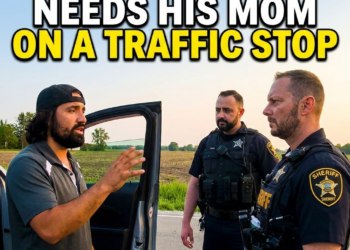 Grown-Ass Man Needs His Mom on a Traffic Stop