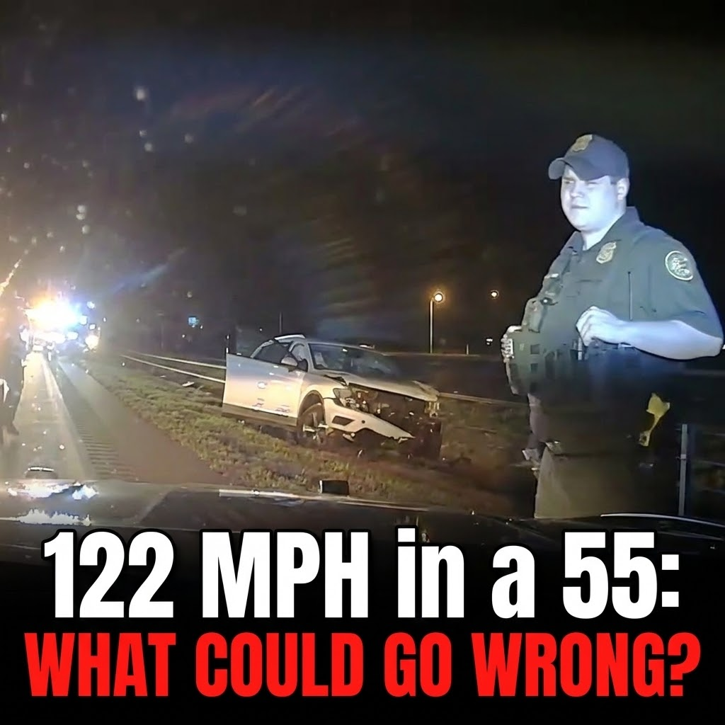 122mph in a 55. What Could Go Wrong?