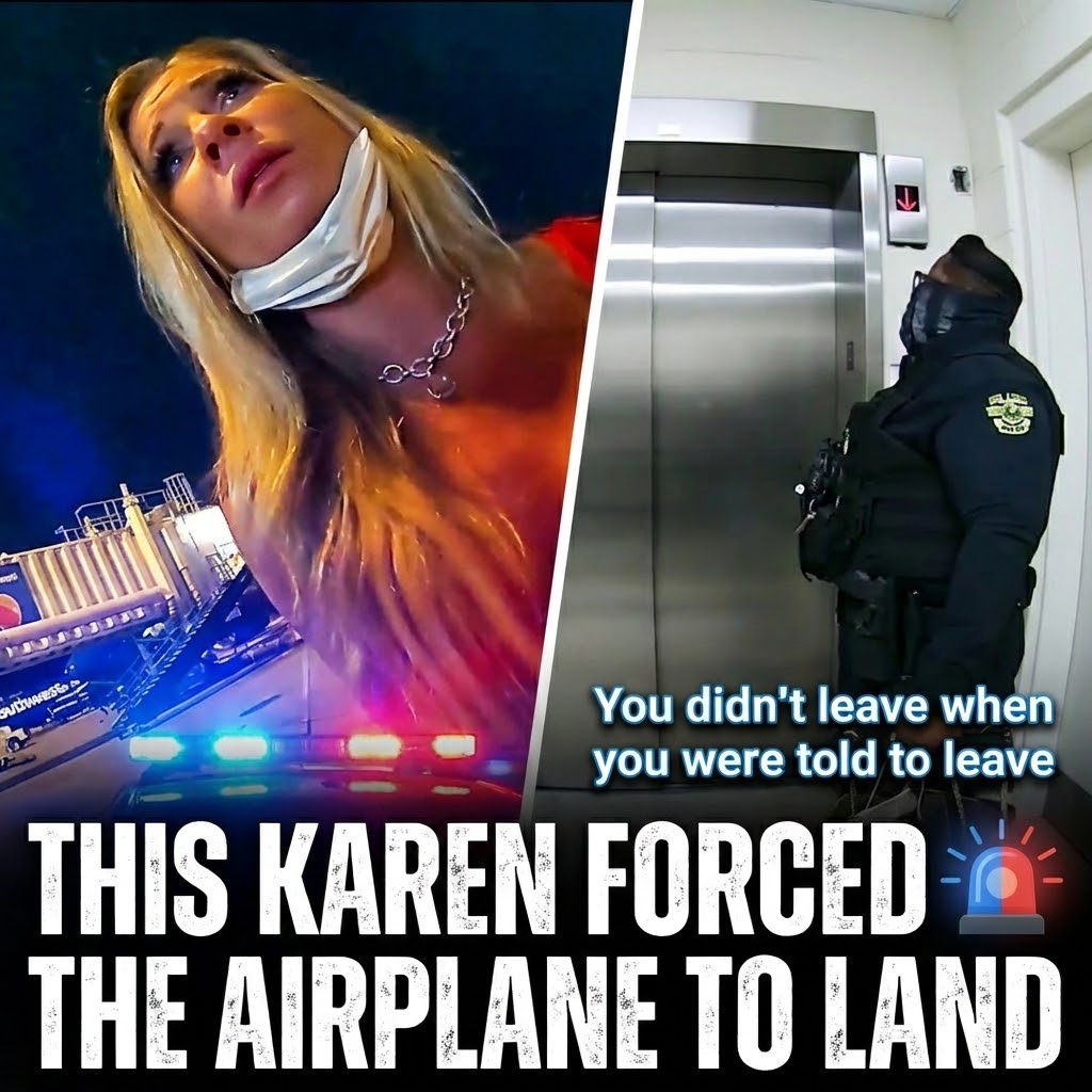 This Karen Forced the Airplane to Land
