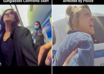 Racist Grandma Arrested for Attacking Children at Airport