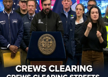 Crews clearing streets, some transit disruptions during snowstorm