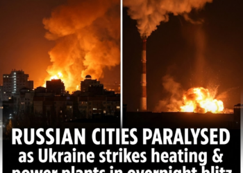 Russian cities PARALYSED as Ukraine strikes heating & power plants in overnight blitz