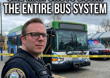 One Man Shuts Down the Entire Bus System