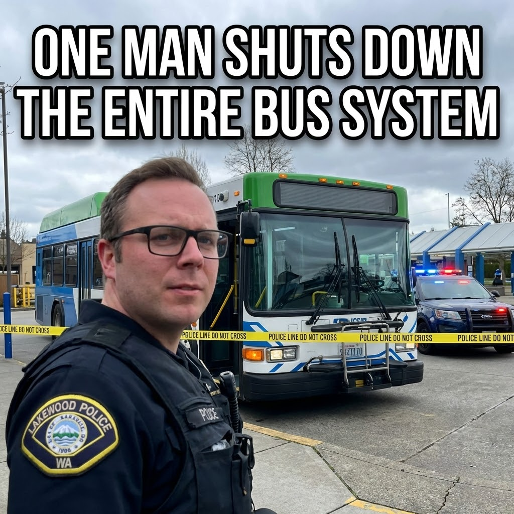 One Man Shuts Down the Entire Bus System
