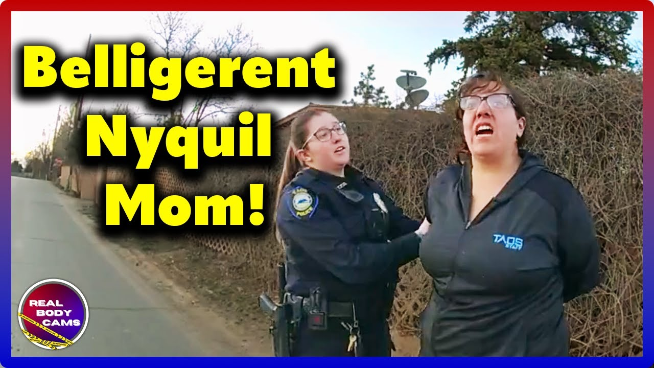 Toddler & Baby Rescued: Cops Arrest Belligerent ‘Nyquil Mom’ Drunk Driving!