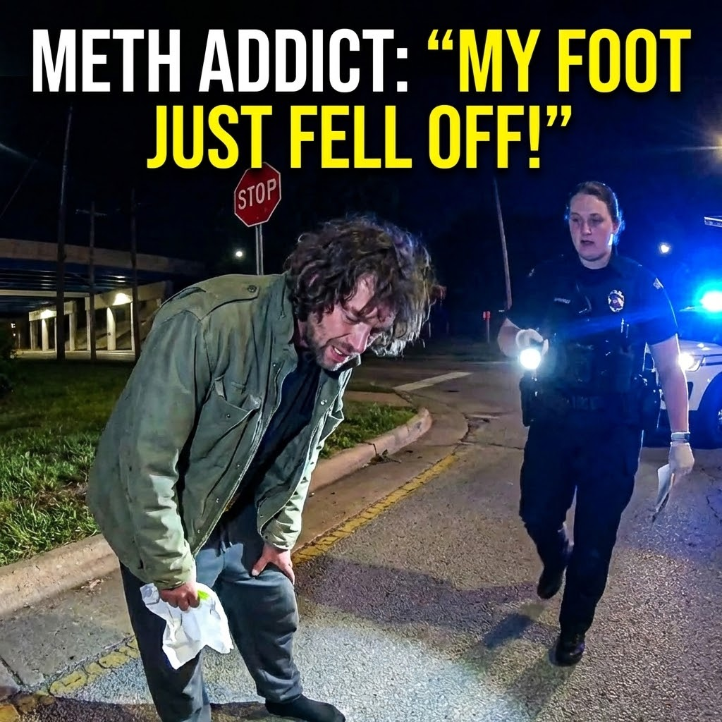 Meth Addict: “My Foot Just Fell Off!”