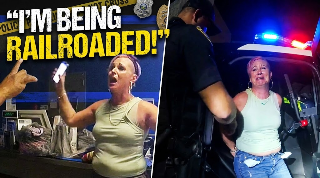 Woman Throws a Fit When Police Discover Her Walmart Scam