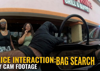 Woman Thinks She Can Flash Gun at People Without Consequences