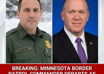 Border Patrol Commander Gregory Bovino to leave Minnesota, as Tom Homan takes over