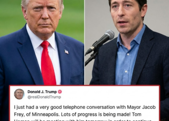 President Donald TrumpMinnesota Politicians Don’t Protect ICE …Recent Shooting is Their Fault!!!